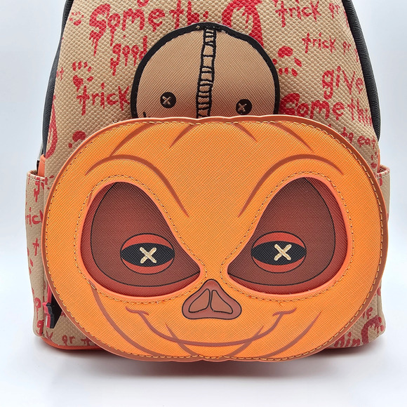 Loungefly TRICK R TREAT Trick \'r Treat Sam Pumpkin Mini Backpack main image 12